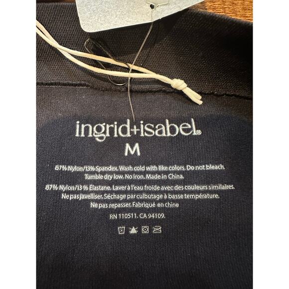 Ingrid & Isabel Women's Maternity Shapewear Black Size M NWT Comfy & Supportive - Picture 3 of 6